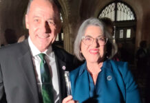 Dr. Vassiliou at the Mayor’s Town Hall Meeting