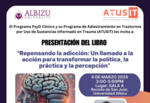El Programa PsyD Clínico y ATUSIT les invita: