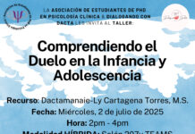 La Asociación de Estudiantes de PhD en Psicología Clínica les invita: