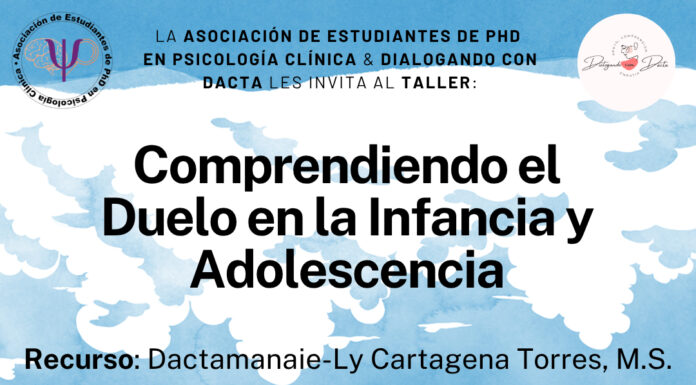 La Asociación de Estudiantes de PhD en Psicología Clínica les invita: