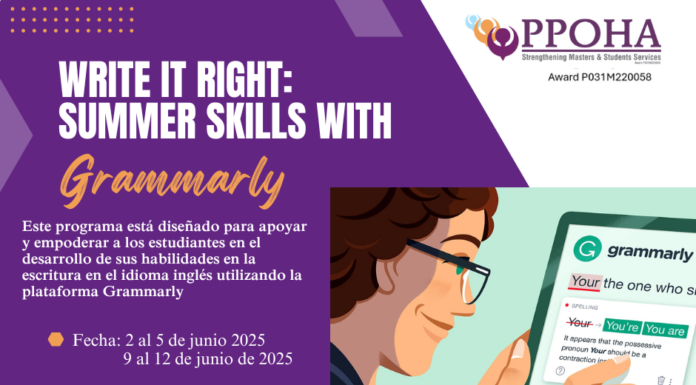 Proyecto PPOHA les invita: