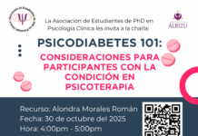 La Asociación de Estudiantes de PhD Clínica les invita
