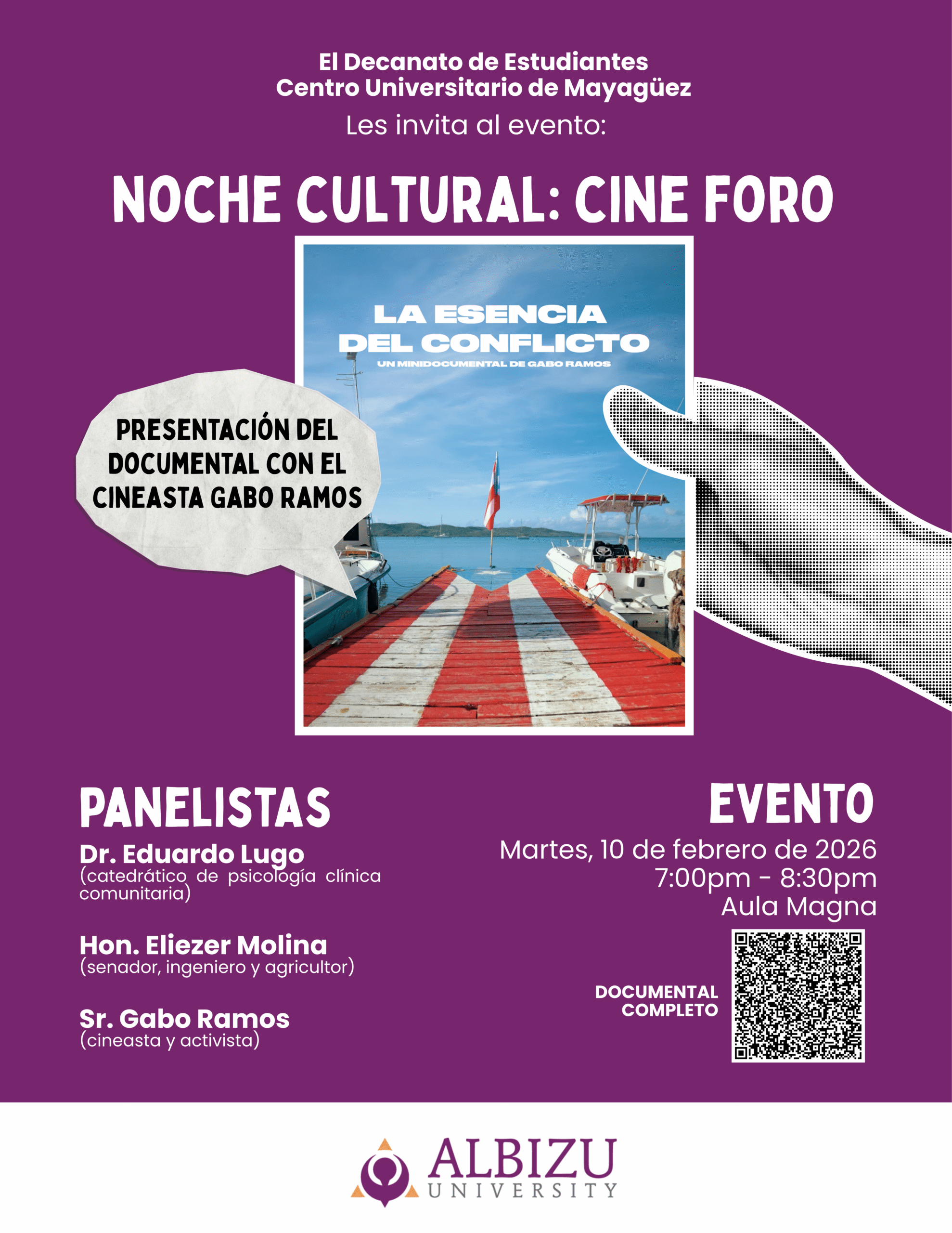 El Decanato de Estudiantes te invita a: